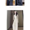 Women S High Waist Loose Wide Leg Thick Fleece Lined Casual Straight Pants