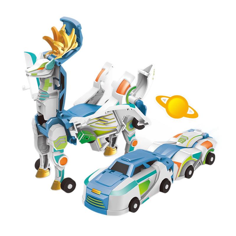 Silverwing Dragon Two-in-One Magnetic Transforming Toy Car