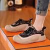 2025 Autumn Casual Shoes Fashionable Versatile Sports Soft Sole Soft Surface Low-top Niche Ugly Cute Canvas Shoes Simple