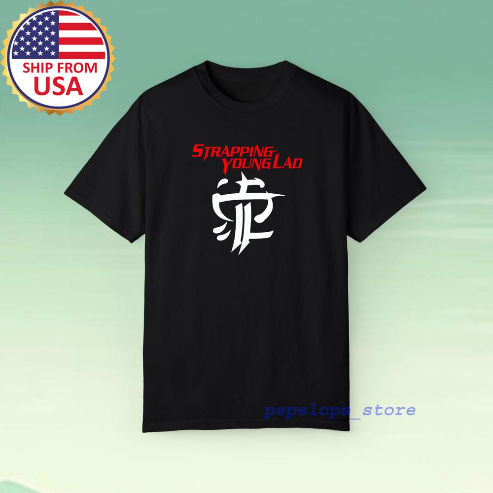 Strapping Young Lad Men#039;s Black Size S5XL Unisex T-Shirt S