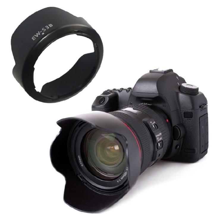 Replacement Lens Hood Dustproof Protector Lens Shade Cover EW-53B for RF-S 10-18mm F4.5-6.3 IS Lens