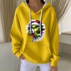 Women's Fashion Casual Christmas Angel Print Pullover Long-Sleeve Sweatshirt