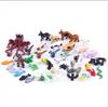 Small Animal Building Blocks Toy Set: Butterfly, Lobster, Crab, Chicken, Pig, Dog, Rabbit, Frog, Octopus, Sea Lion, Seagull & Bird