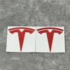 Authentic Tesla Model 3/Y Metal Logo Emblem - Front or Rear Trunk Replacement Kit Exterior Decoration Parts Car Accessory