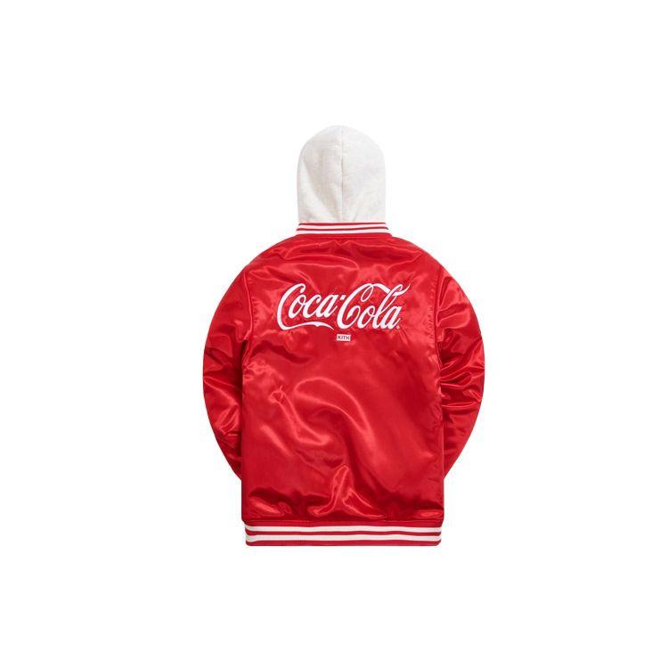 Kith x Coca-Cola Gorman Jacket Maroon Unisex Outerwear Red KH1288-110