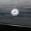 For Benz S-W22Car Engine Logo Metal Flat Hood Emblem Front Badge Accessories For Mercedes Benz AMG W204 W205 W203 W211 W212 W213 W201 W210