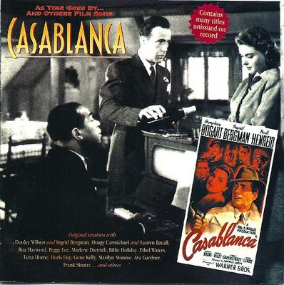 CD VARIOUS - CASABLANCA-AS TIME GOES BY AND OTHE BMCD7005,BMCD70 Blue Moon 1995 Spain Classical Used