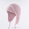 Korean Style Ear-Protecting Knitted Woolen Hat for Autumn/Winter - Unisex Lei Feng Aviator Hat