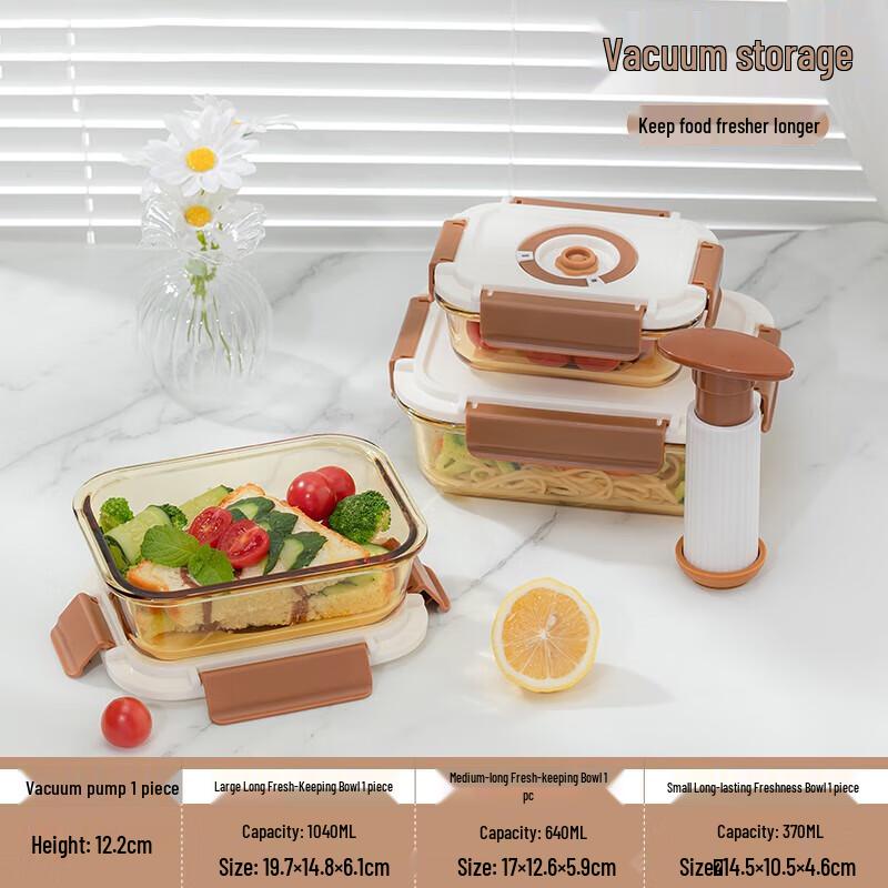 High Borosilicate Sealed Food Storage Container Set