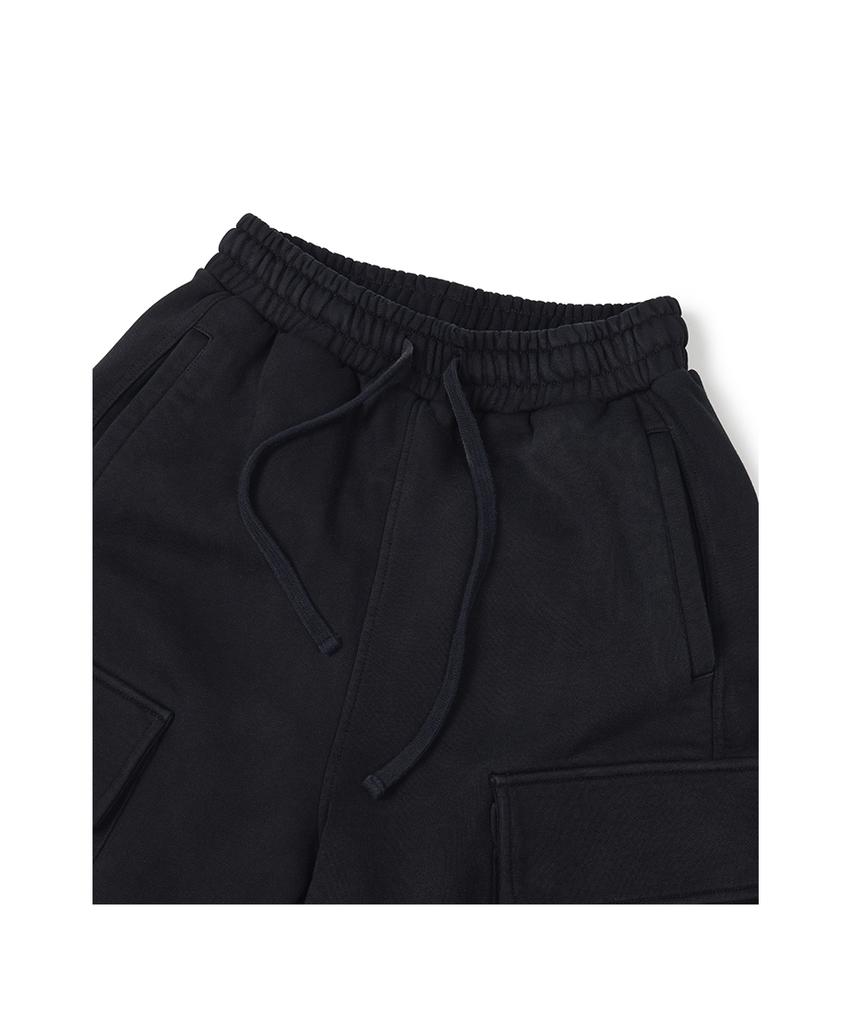 ETCE Vintage Over Sweat Shorts (Black)