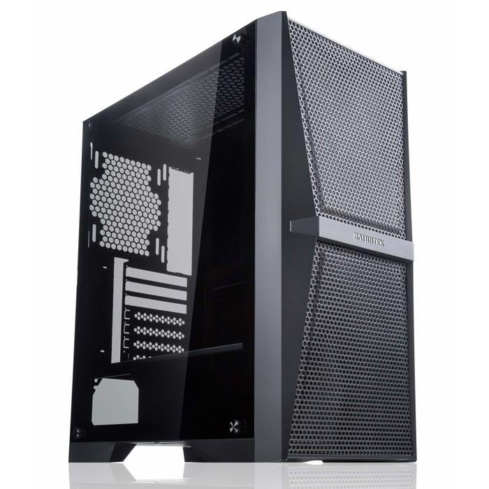 Boîtier PC - Raijintek SILENOS MS - Midi-Tower - Noir - USB 3.0 - Grande Capacité De Stockage