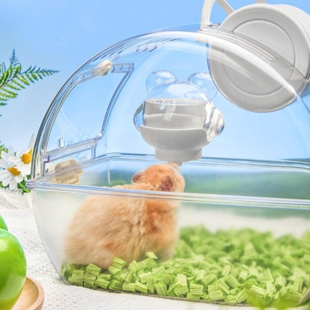 Prevent Dripping Hamster Magnetic Kettle Magnetic Rack Wall Mounted Hamster Water Bottle Automatic 220ml Rabbit Water Drinker