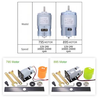 Náhradní příslušenství pro elektrickou sekačku na trávu DC 12V-24V Motor 795 895 Nářadí pro péči o zahradu Části pro svépomocnou sekačku na trávu