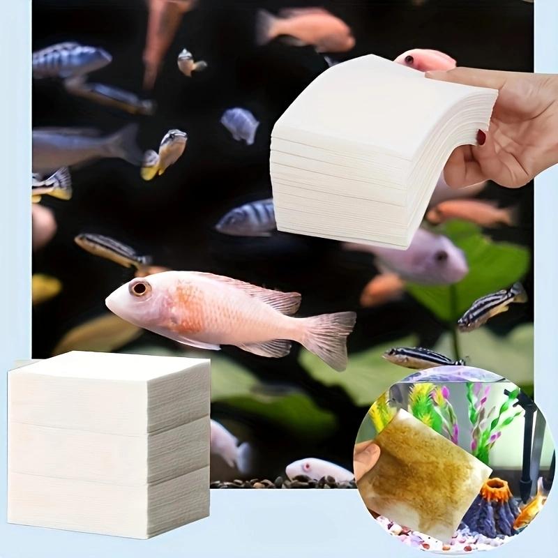 

100pcs Fish tank color absorbing sheet water filtration tool 100pcs