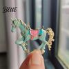 Horse Theme Accessory 1/3Pcs Brooch Pin Vintage Enamel Design Simple