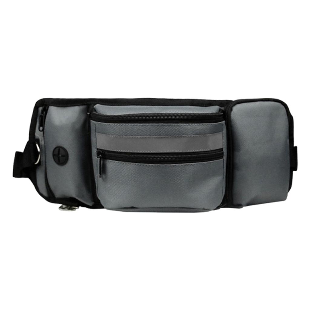 Hundespaziergang Bauchtasche mit integriertem Kotbeutelspender Hundetraining Leckerlibeutel mit verstellbarem Riemen für Haustierbesitzer