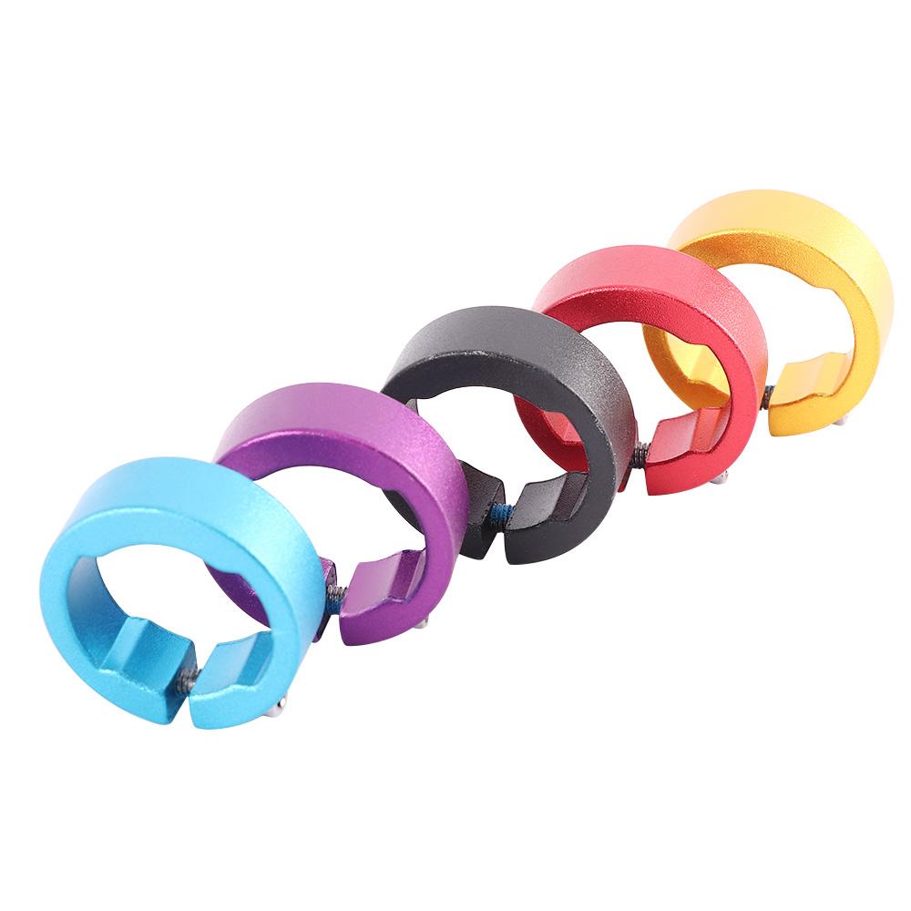 Bike Aluminum Zinc Zinc Alloy Bicycle Grips Ring End Lock Rings Bike Grips Fixing Ring Handlebar Lock Ring