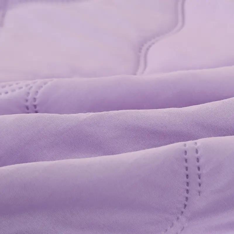 1PC Summer Soft Comforter Cool Air Conditioning Quilt Solid Colors Thin Cold Bedding for Bedroom Office Napping