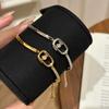 New Hollow Bracelet Women's Sweet Girlish Sense Fashion Versatile Simple Design Light Luxury Niche