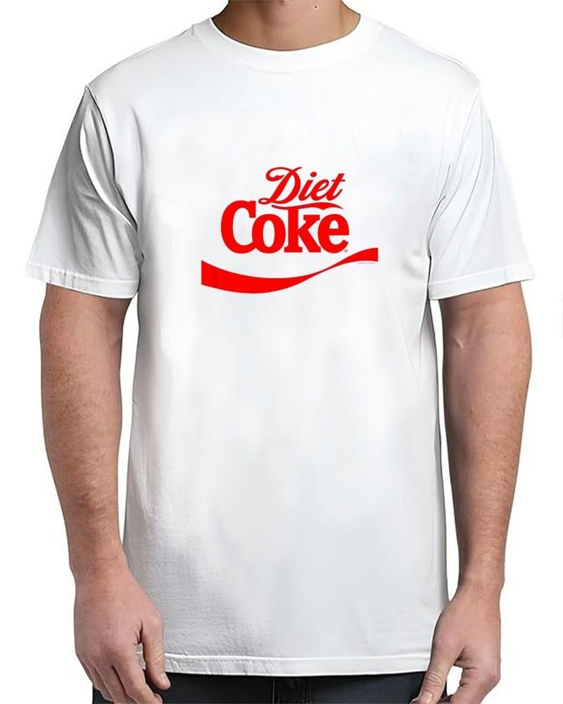 Coca-Cola Classic Diet Coke Красная этикетка Винтаж Взрослая S-4XL Унисекс Футболка XL