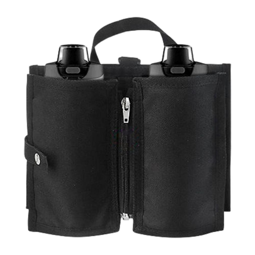 

Luggage Travel Cup Holder Portable Drink Bag Hold Two Coffee Mugs Roll on Suitcase Handles Traveler Accessory Men Women