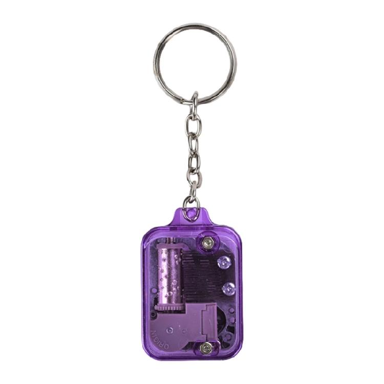 Stylish Music Box Keychain Accessory Portable Music Box Keychain Pendant Charm With Clear Sound Ideal For Daily Use