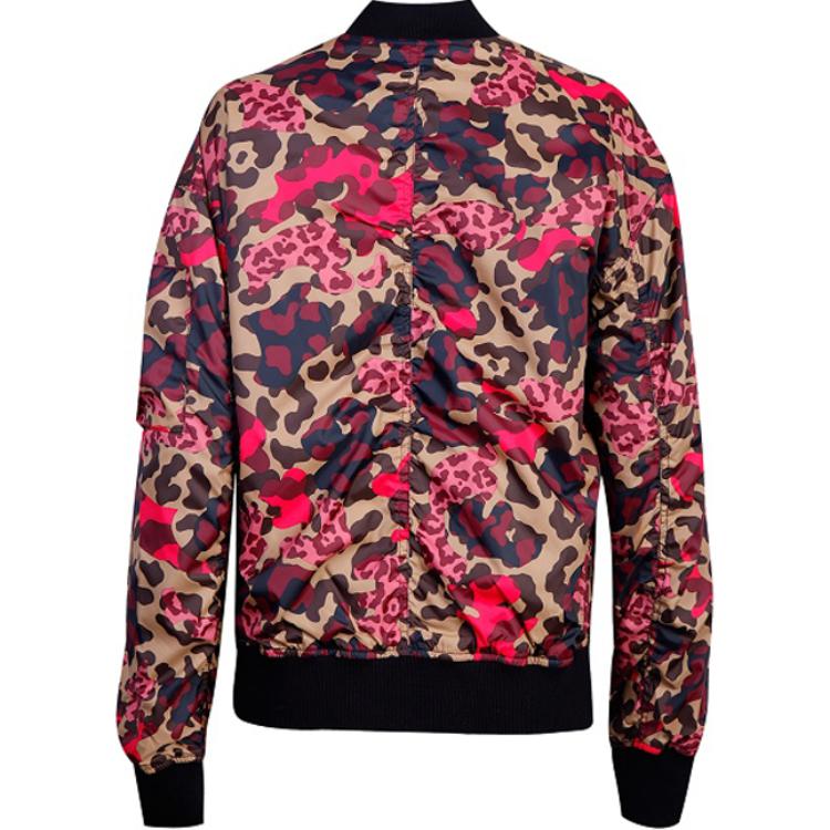 Converse Reversible Oversized MA 1 Bomber Jacket Women's Black 10006845-A04