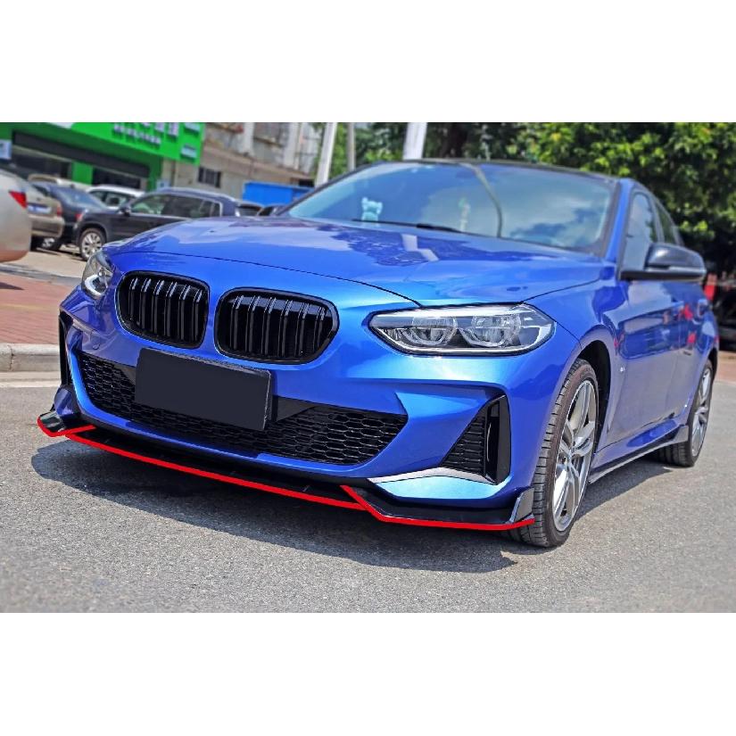 For BMW 1-Series F40 M-Sport 2019 2020 2021 2022 2023 Front Bumper Splitter Lip Guard Protector Car Exterior Accessories BodyKit