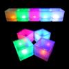 LED Ice Bucket RGB Colorful Cooler Bucket Double Layer Square Ice Tray Bar Nightclub Light Up Champagne Whiskey Beer Bucket