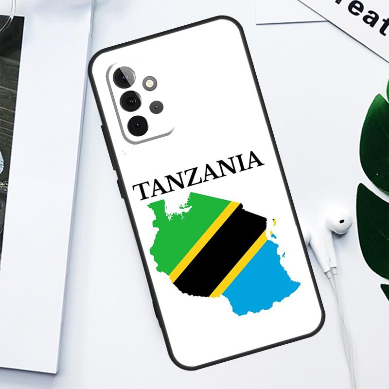 Tanzania Flag For Samsung Galaxy A13 A53 A33 A54 A34 A14 A55 A35 A15 A05 A06 A16 A22 A32 A52 Phone Case