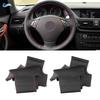 For BMW 3 Series E90 E91 2005-2011 X1 E84 2010-2013 Perforated Leather Hand-stitched Car Steering Wheel Cover Protective Trim
