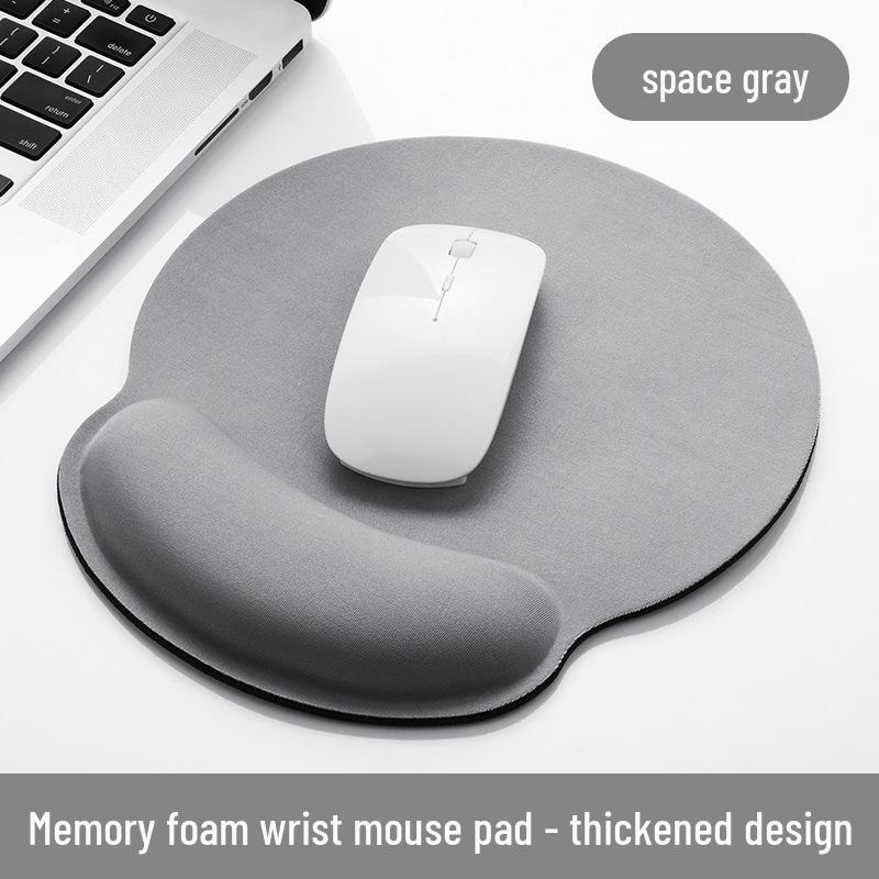 

Коврик для мыши с подставкой для запястья из пены с памятью: Нескользящая, устойчивая к пятнам поддержка для рук для офиса и дома
