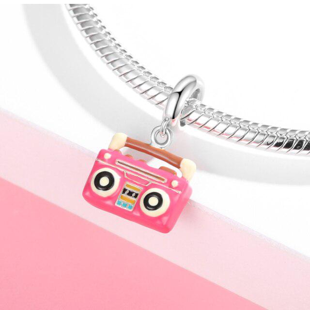 Love Family Whisk Radio Dressing Table Living Furniture 925 Sterling Silver Charms For Jewelry Making Fit Original Bracelet