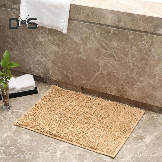 Mata antypoślizgowa dywanik łazienkowy szybko chłonny szybkoschnący dywanik łazienkowy jednolity kolor długie włosy wielofunkcyjny zlew sypialniany dywan kuchenny