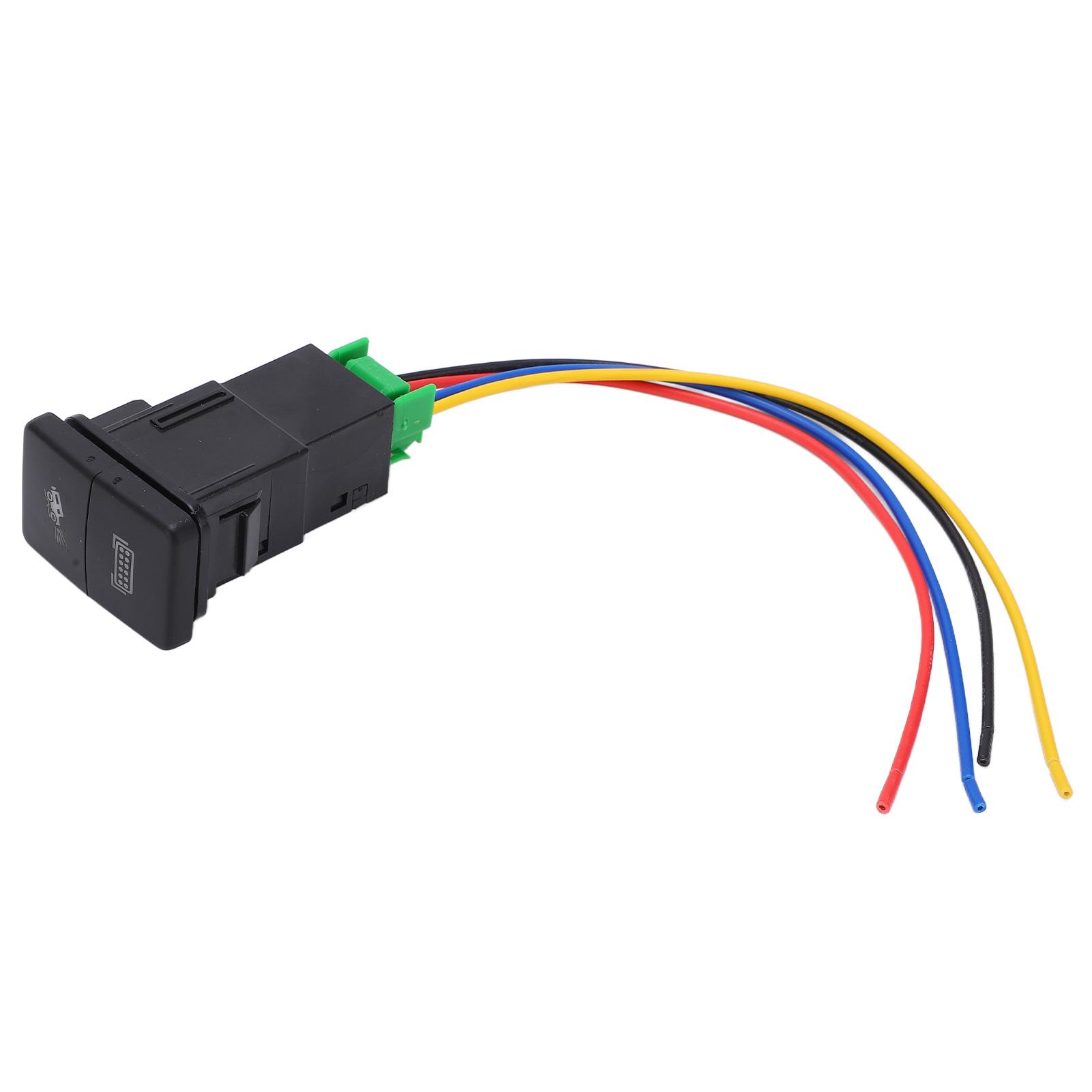 

Проводной выключатель противотуманных фар Зарезервированное отверстие Стабильный термостойкий внешний вид Полировка Двойной пресс-туман