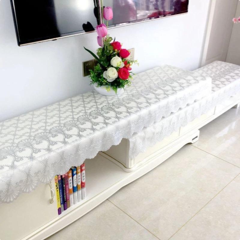 Waterproof, Oil-Proof And Anti-Scalding Coffee Table Tablecloth Leave-In Rectangular Table And Chair Dining Table Household Living Room Light Luxury
