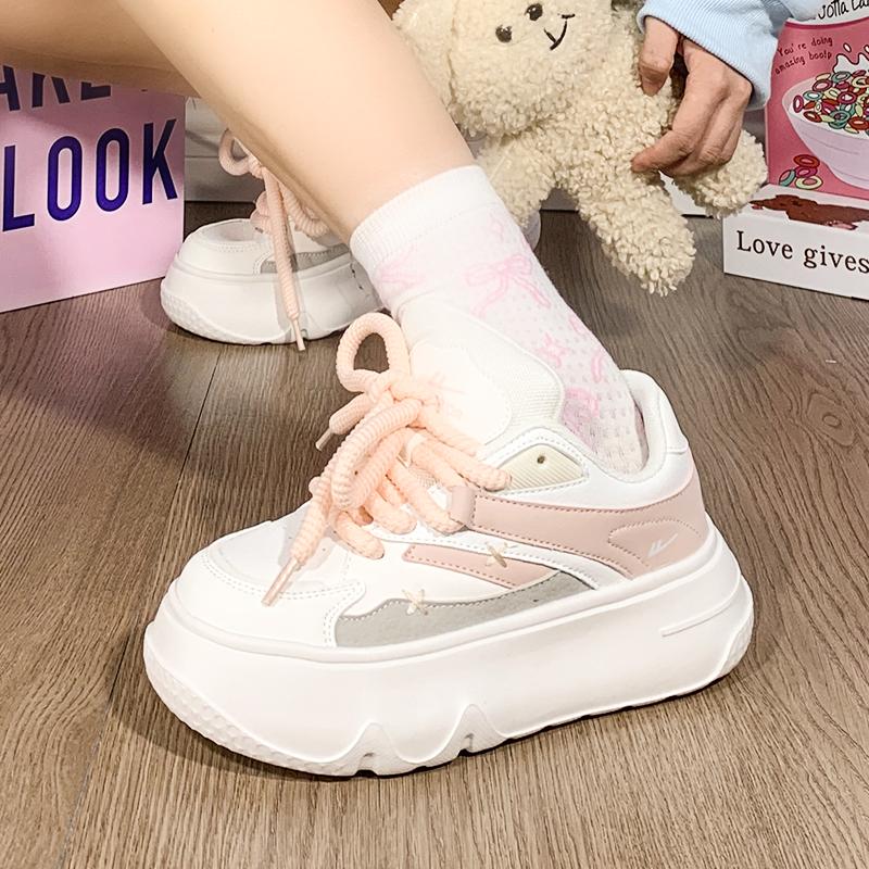 Fashion Women's Sneakers With Platform Shoes Thick Sole Fashion 2025 Women's Sneakers With Platform Shoes Thick Sole Fashion