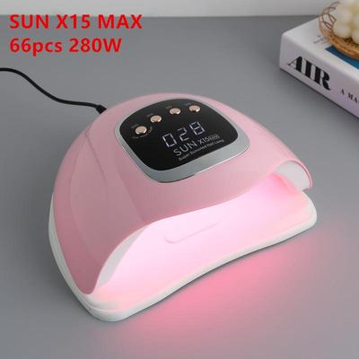 280-W-Nageltrockner-LED-Lampe zum Aushärten aller Arten von UV-Gel/Lack/Lack mit Timer und automatischem Sensor für alle Maniküre-/Pediküre-Werkzeuge