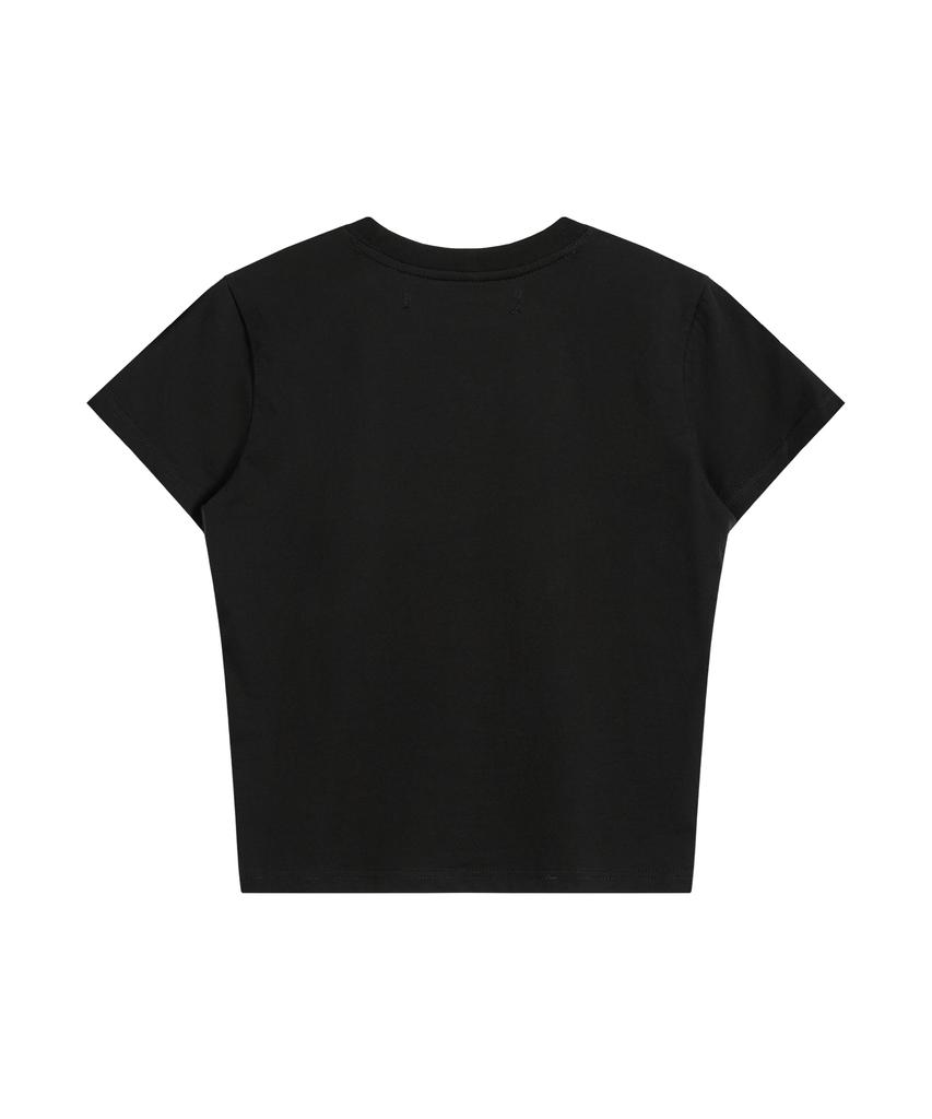 REST&RECREATION Anime Logo T-Shirt - Black