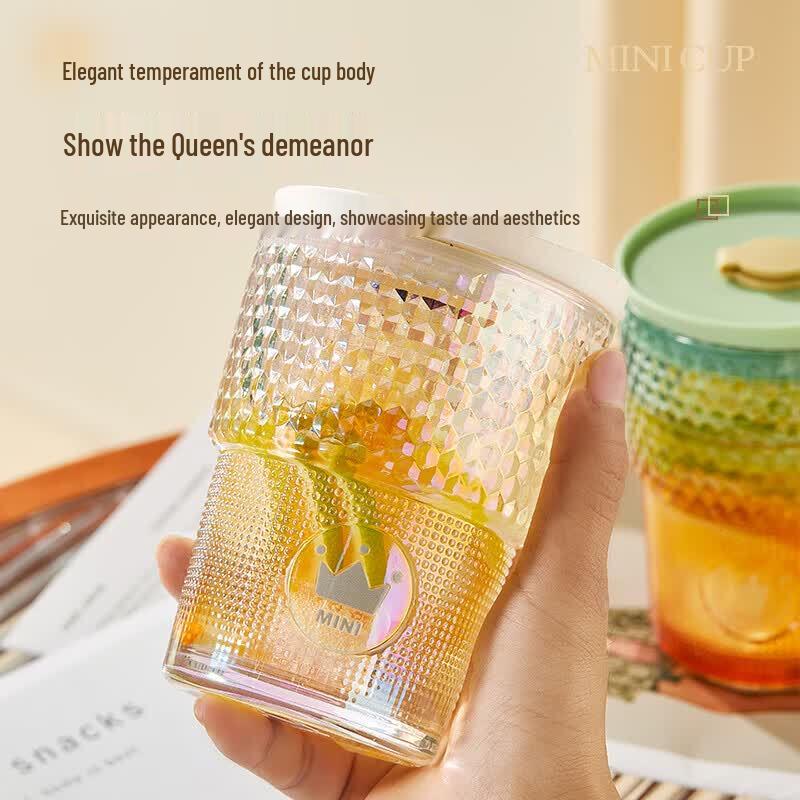 BAILOCK Queen s Cup Mini Colorful Glass Bottle