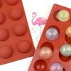 Semi Sphere Silicone Baking Mold for Baking 3D Bakeware Chocolate Half Ball Sphere Mold Cupcake Pan Cake DIY Muffin Kitchen Tool