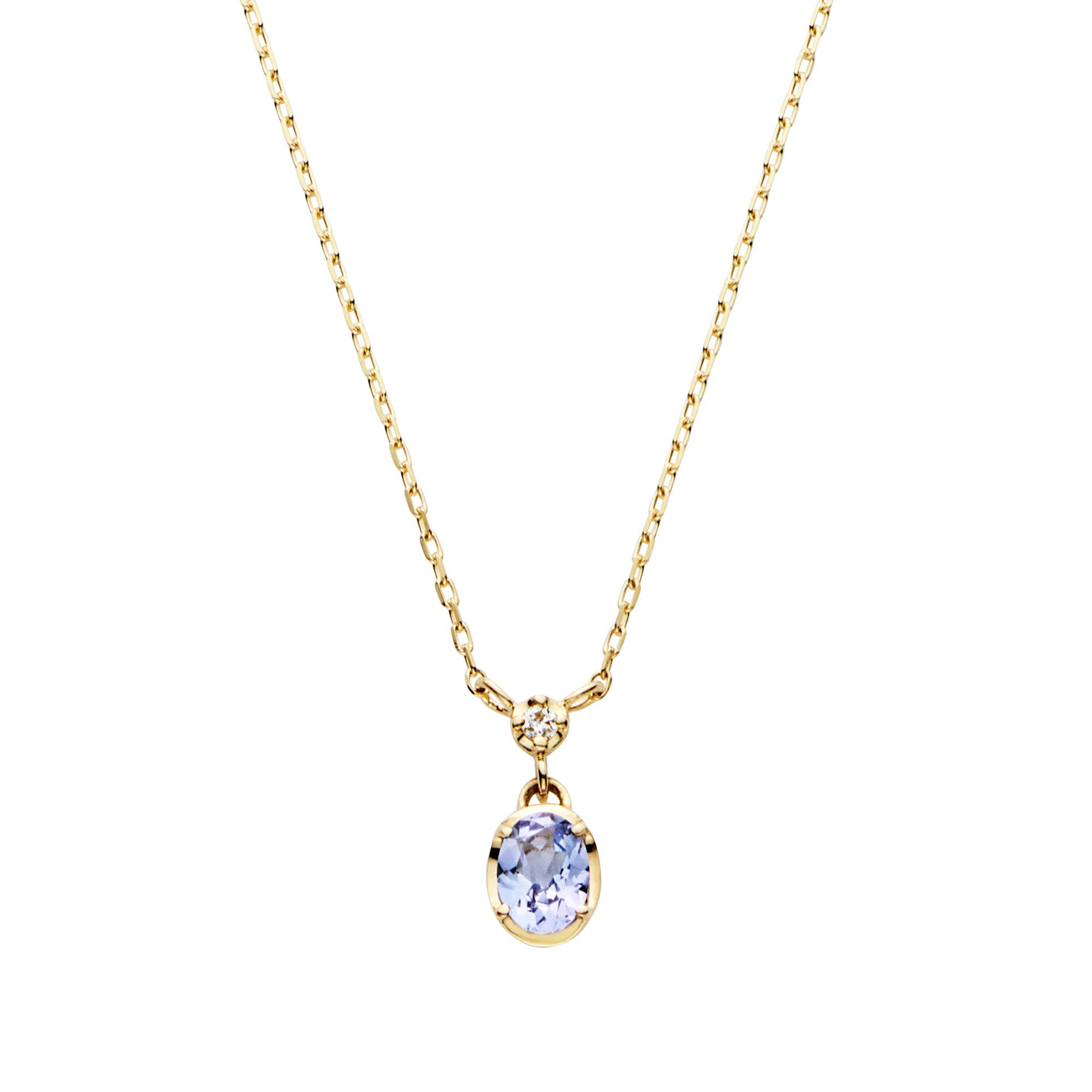 

Vendome Necklace K10 Yellow Gold Birthday Stone Tanzanite Diamond GJVN040440TA [Official] [VIH Aoyama] [December Birthstone] золотий