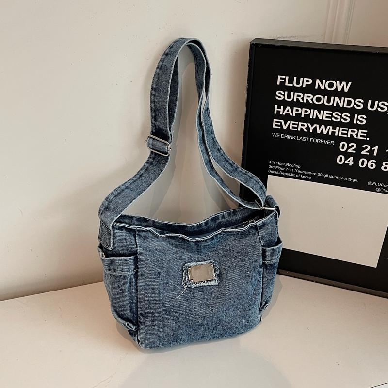 Women's Denim Crossbody Bag