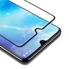 Hülle für Samsung Galaxy A70 - Transparentes Weichsilikon + Vollflächiges Gehärtetes Glas Schwarzer Rand Displayschutz [Phonillico®]
