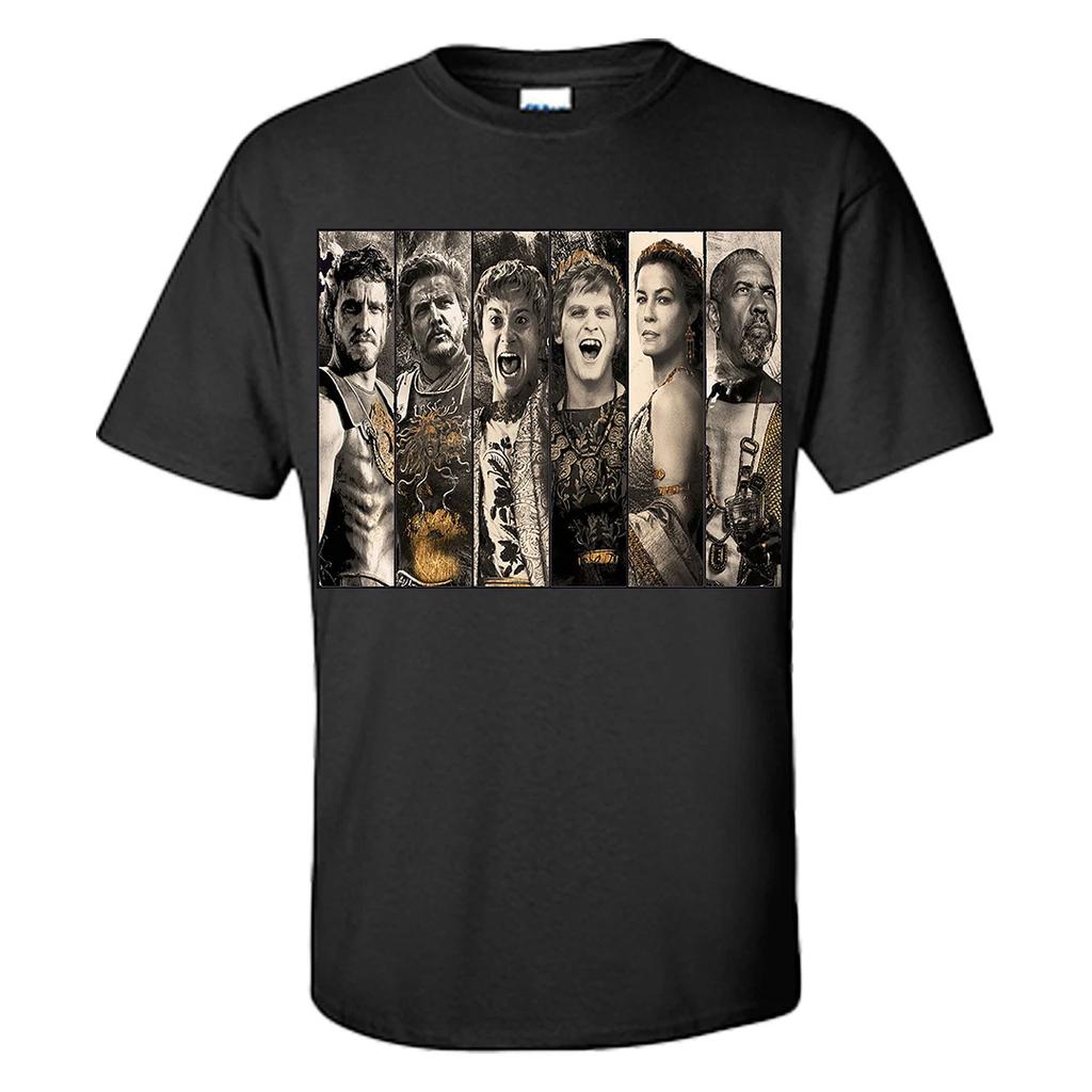 Gladiator 2 T-Shirt Gladiator II Charaktere Grafikshirt S-XXXL