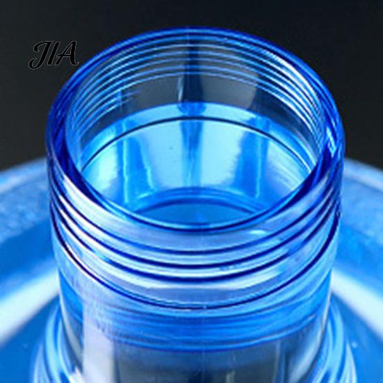 Food Grade Plastic Water Jug with Handle And Cap, Reusable Large Capacity Dispensers, Easy Grip Dispenser Transparent Bottle for Home Office