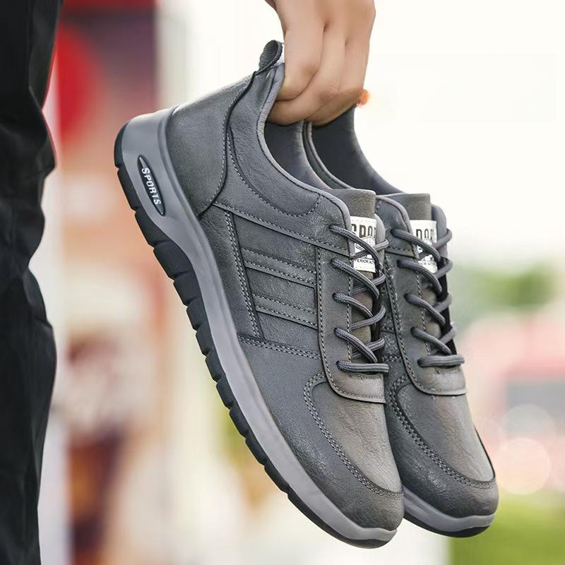 Casual Shoes for Men In Spring and Autumn New Outdoor Non-slip Wear-resistant Walking Shoes Fashionable Versatile Travel Shoes Korean Sports Shoes