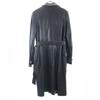 LITTLE NEW YORK Sheepskin Leather coat 6 black COLLECTION Women Used