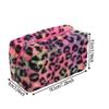 Travel Leopard Print Makeup Bag Soft Cosmetic Bag Large-Capacity Pen Case Toiletry Organizer Bag