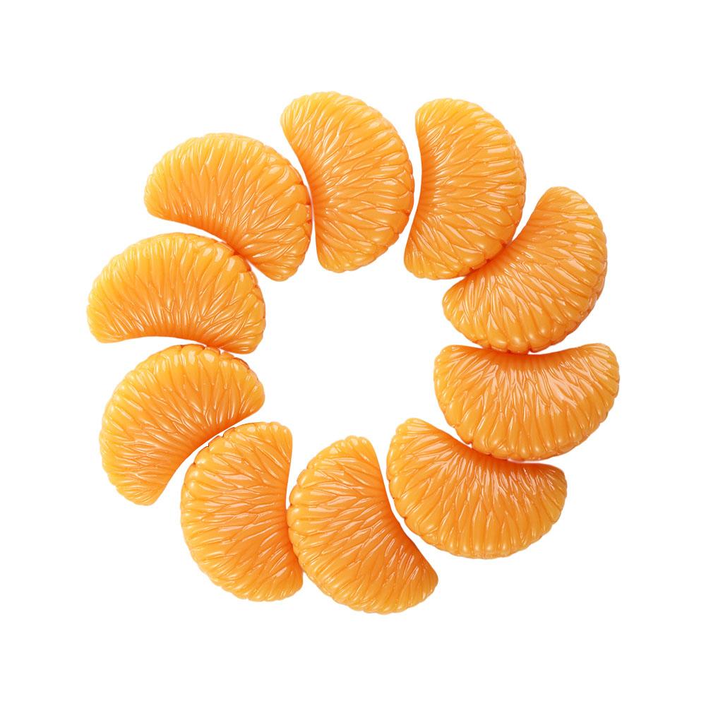 

Wedding Decoration Home Decor Decorative Resin Lifelike Home Decor Fake Orange Slices Simulation Artificial Fruit S